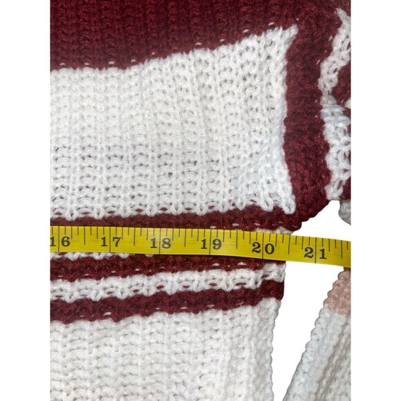 KIRUNDO Women's Size Medium Striped Sweater - Picture 8 of 11